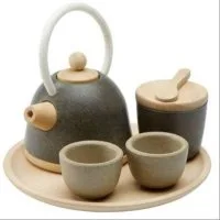 Juego de Té de madera  imagen 1