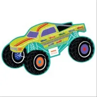 Puzzle Auto ruedas patonas imagen 2