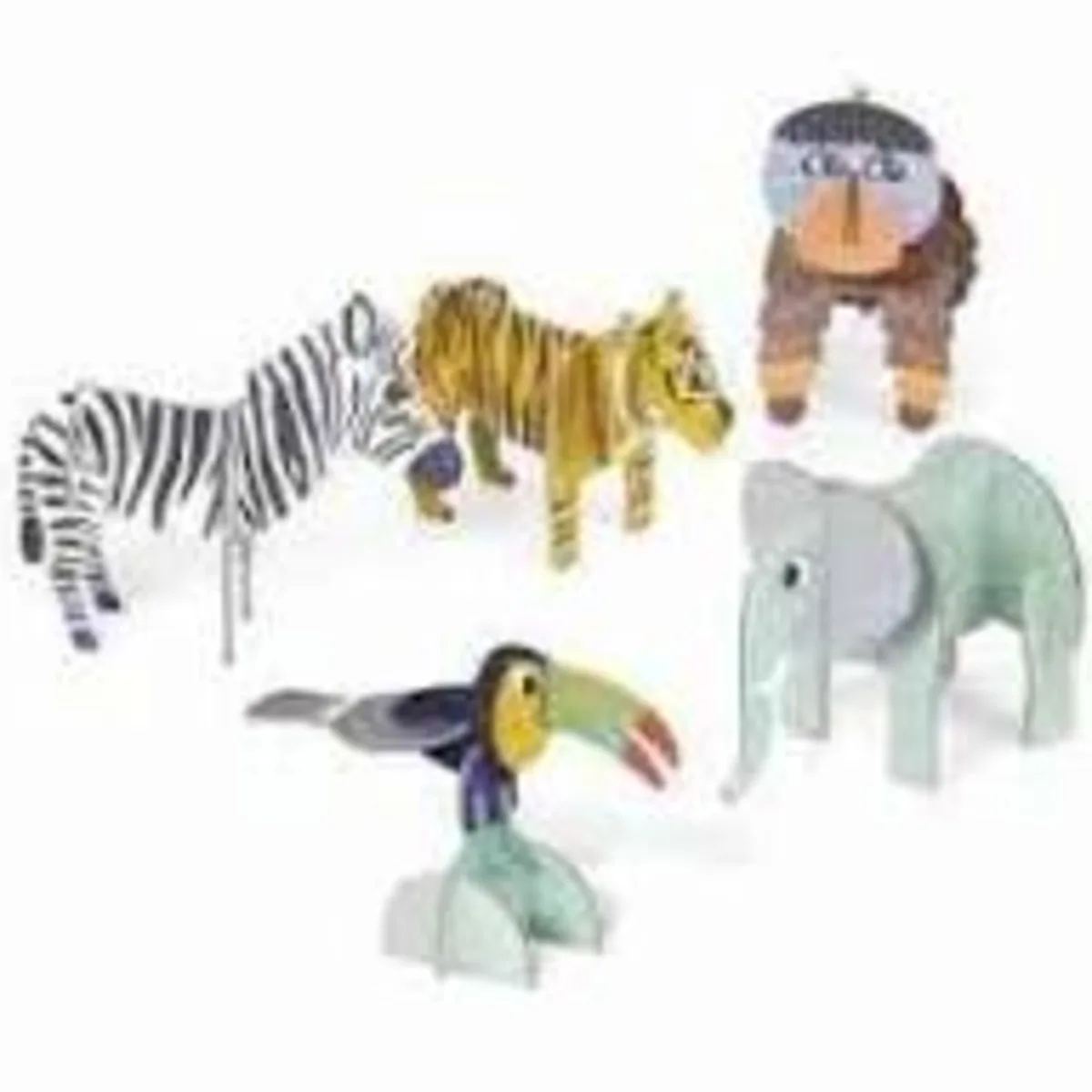 Puzzle 3D  Animales imagen 2