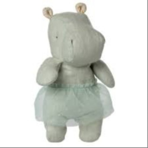 Imagen de Hipopótamo Maileg de Peluche Celeste Jean (22 cm)