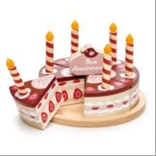 Imagen de Torta de cumple de madera 