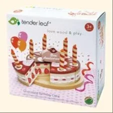 Torta de cumple de madera  imagen 2
