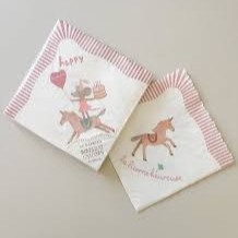 Imagen de Servilletas Maileg Unicornio x20 (Doble Cara)