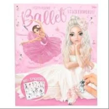 Libreta  de stickers ballet Top Model imagen 1