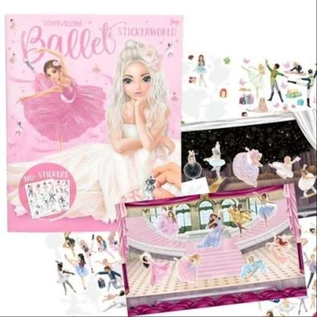 Libreta  de stickers ballet Top Model imagen 2