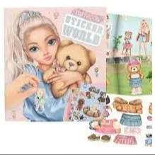 Cuaderno stickers world imagen 2