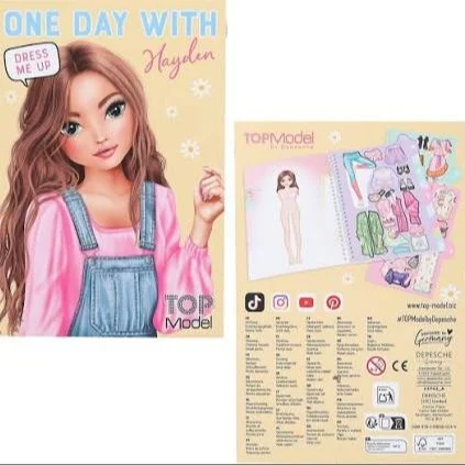 Imagen de Cuaderno stickers Top Model 