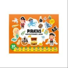 Block de actividades  y juegos de piratas  imagen 1