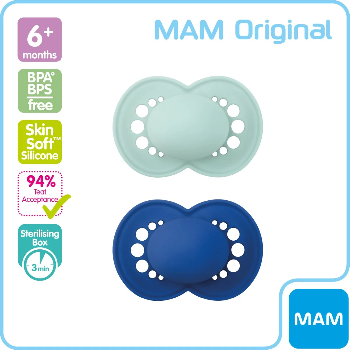 Imagen de Chupete MAM +6M