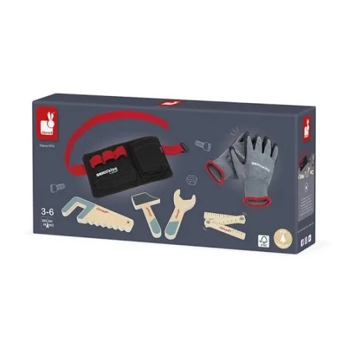 Cinturon de herramientas con guantes  imagen 1
