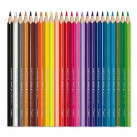 Lápices de Colores Acuarelables Maped x24 (con Pincel) imagen 2