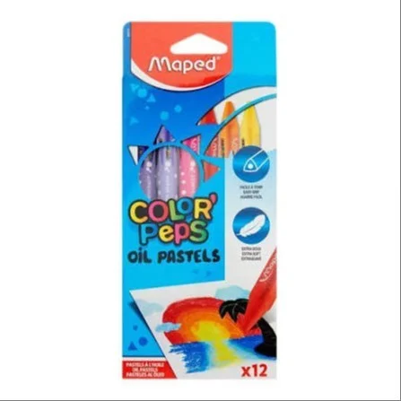 Oil pastel Maped  X 12 imagen 1