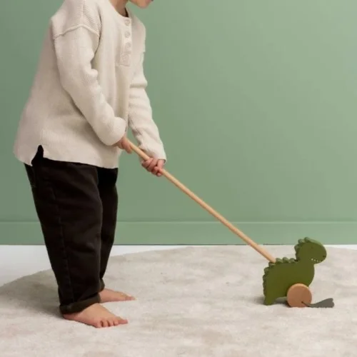 Arrastre Dino con palo imagen 3