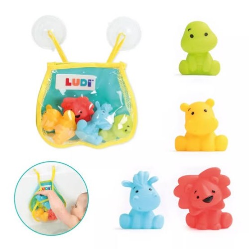 Imagen de Bolsa red con animales para el agua