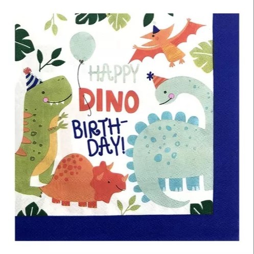 Imagen de Servilletas  dino 