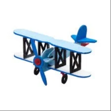 Avión Vintage de Madera para Armar y Decorar +8 Años imagen 2