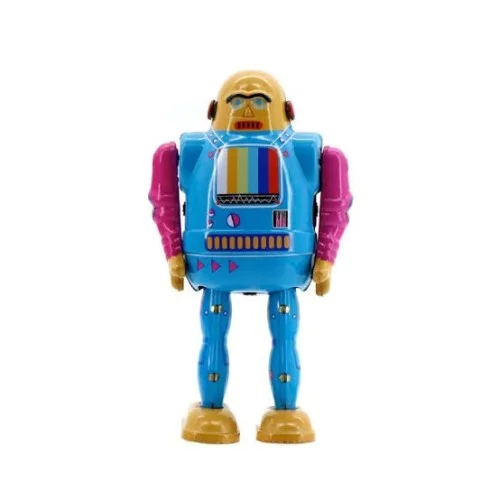 Robot retro de metal  imagen 2