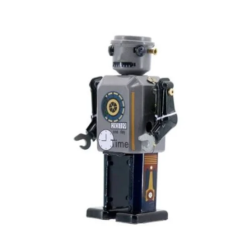 Robot retro de metal  imagen 2