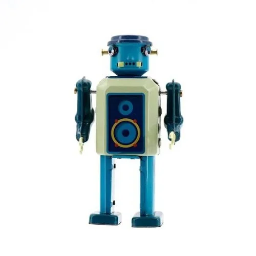 Robot retro de metal  imagen 1