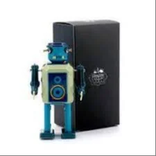 Robot retro de metal  imagen 2