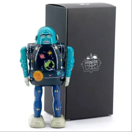 Robot retro de metal  imagen 1