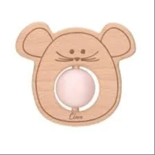 Mordillo de madera Lassig imagen 1