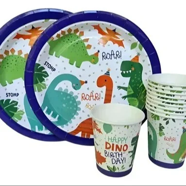 Vasos cumpleaños DINO  imagen 1