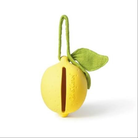 Imagen de Porta chupete  Mordedor silicona limon