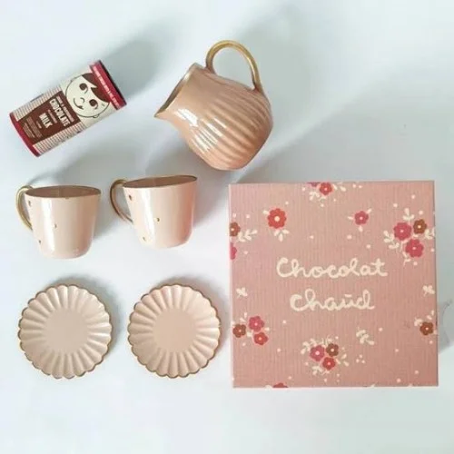 Juego de tazas de chocolate maileg imagen 1