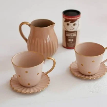Juego de tazas de chocolate maileg imagen 3