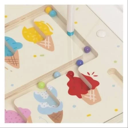 Tablero Magnético de Colores Heladitos (Madera FSC) +2 Años imagen 4