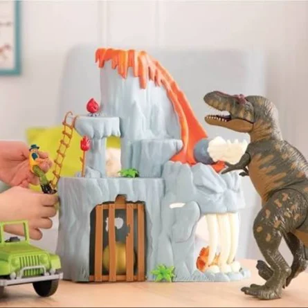 Volcán dino T-Rex  electronico imagen 2