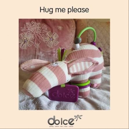 Imagen de Peluche  ,mordillo y sonajero 