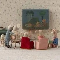 Sillon rosado Maileg imagen 3