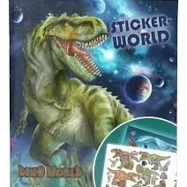 Libro de stickers dinosaurios imagen 1
