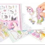 Stickers unicornio top model imagen 2